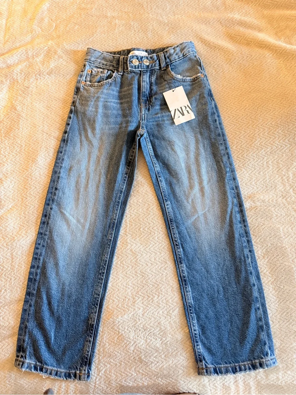 Zara Girls Wide Leg Jeans – Size 10 – NWT